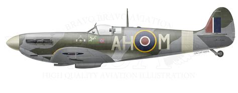 Les Spitfire Mk V Des Unit S Norv Giennes De La Raf Ga Tan Maries