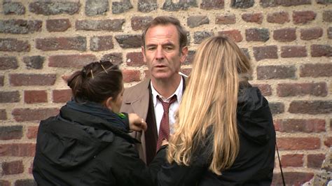 Behind the scenes with Robson Green and James Norton on the set of Grantchester | ITV News Anglia