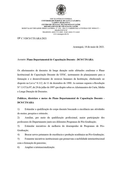 Departamento de Ciências da Saúde DCS