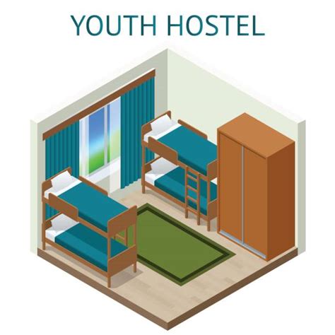 Royalty Free Hostel Room Clip Art, Vector Images & Illustrations - iStock