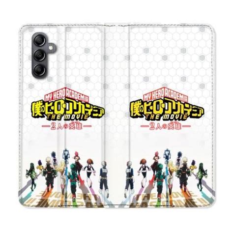 Housse Cuir Portefeuille Pour Samsung Galaxy S Fe Manga My Hero