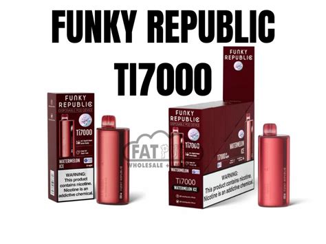 Wholesale Funky Republic Ti Box Of Fat Puff Wholesale