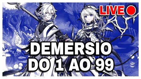 Elsword LUCIEL DEMERSIO DO 1 AO 99 LIVE YouTube