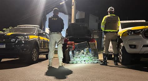 Policiais Apreendem Aproximadamente Kg De Maconha Na Br