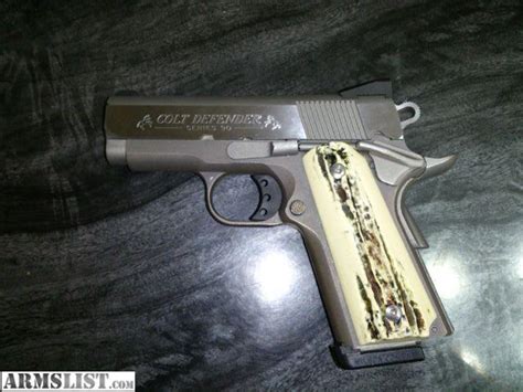 Armslist For Sale 1911 Real Stag Grip