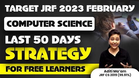 Computer Science Last 50 Days Strategy NTA UGC NET 2023 Feb Exam