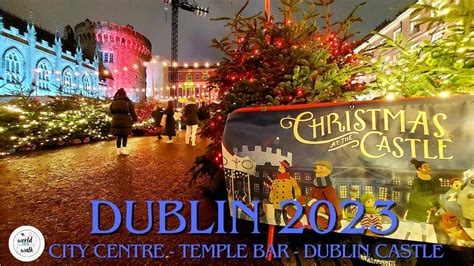 Dublin Christmas Walking Tour City Centre Temple Bar Dublin