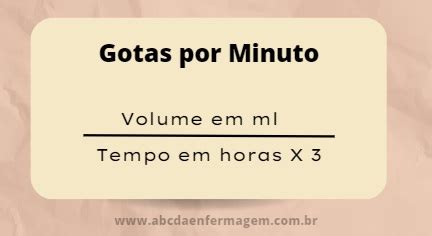 Qual A F Rmula De Microgotas E Gotas