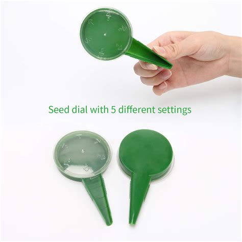 Snapklik Pack Sowing Seeds Dispenser Set Adjustable Garden