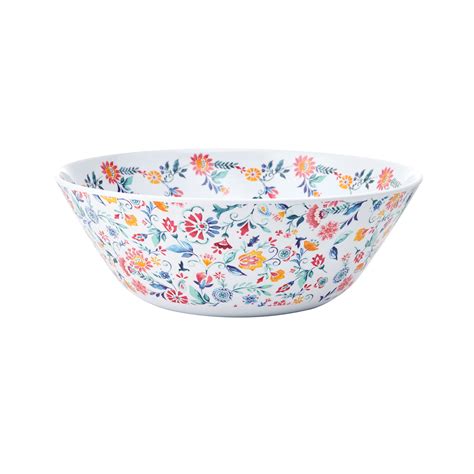 The Pioneer Woman Melamine Salad Bowl Mazie 10