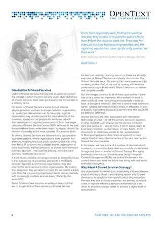 White Paper Enterprise Content Management For Efficiency Compliance