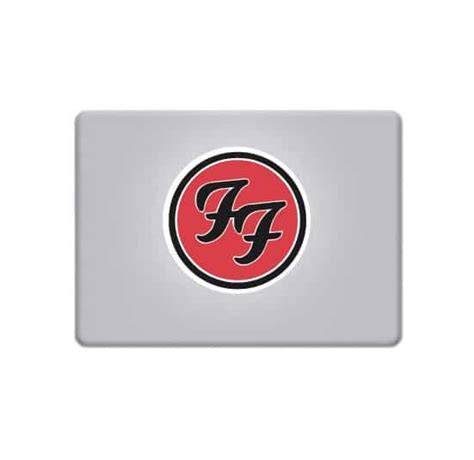 Foo Fighters Full Color Decal Laptop Decals Stickers | Custom Made In the USA | Fast Shipping