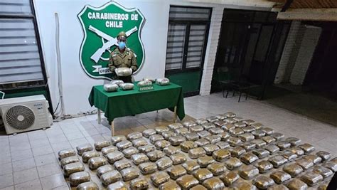 Carabineros Decomis Kilos De Marihuana En Control Vehicular