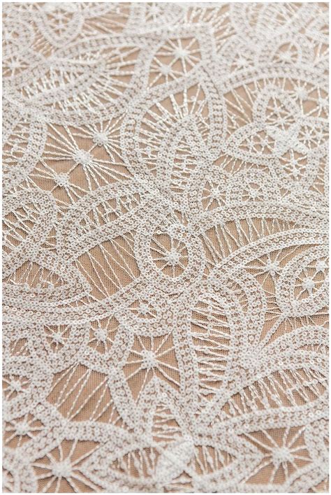 L17 116m Modern Geometric Lace Fabric With White Sequins Etsy Artofit