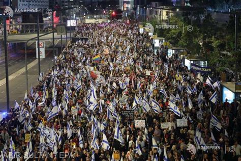 Israel Hamas Zeci De Mii De Israelieni Au Manifestat La Ierusalim