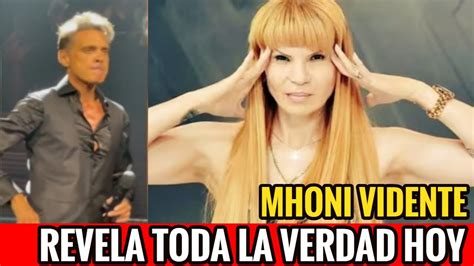 Atentos Inesperada Predicci N De Mhoni Vidente Sobre Luis Miguel Youtube