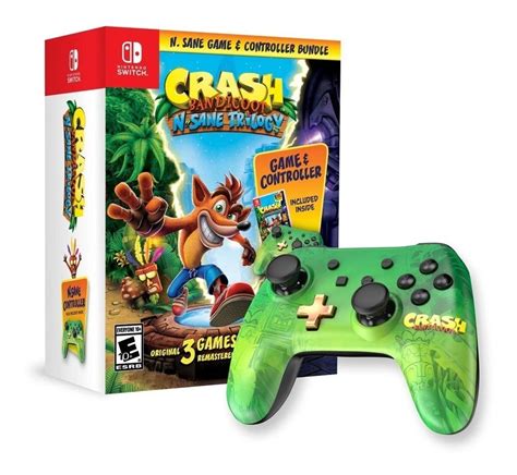 Juegos Crash Bandicoot Trilogy Control Nintendo Switch u Envío gratis