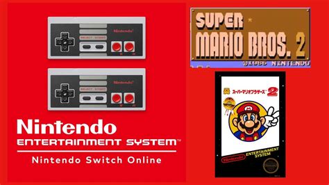 Super Mario Bros 2 The Lost Levels Retro Nintendo Switch Online