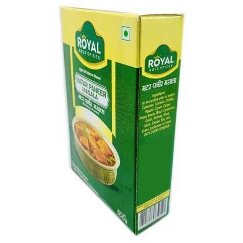 Matar Paneer Masala Packaging Size G At Rs Box In New Delhi