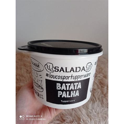 Tupperware Caixa Batata Palha Kg Linha Pb Shopee Brasil