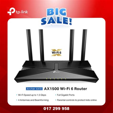 Tp Link Archer Ax Ax Wi Fi Router Price In Tuol Sangkae