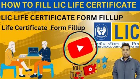 Lic Life Certificate Lic Life Certificate Form Fillup Lic