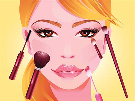 170 Daytime Eye Makeup Illustrations Royalty Free Vector Graphics