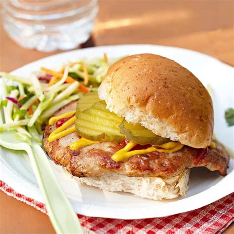 How To Make Pork Tenderloin Sandwiches With Broccoli Slaw Recipe