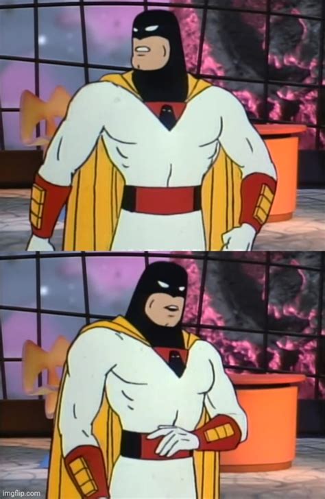 Space Ghost Blank Template Imgflip