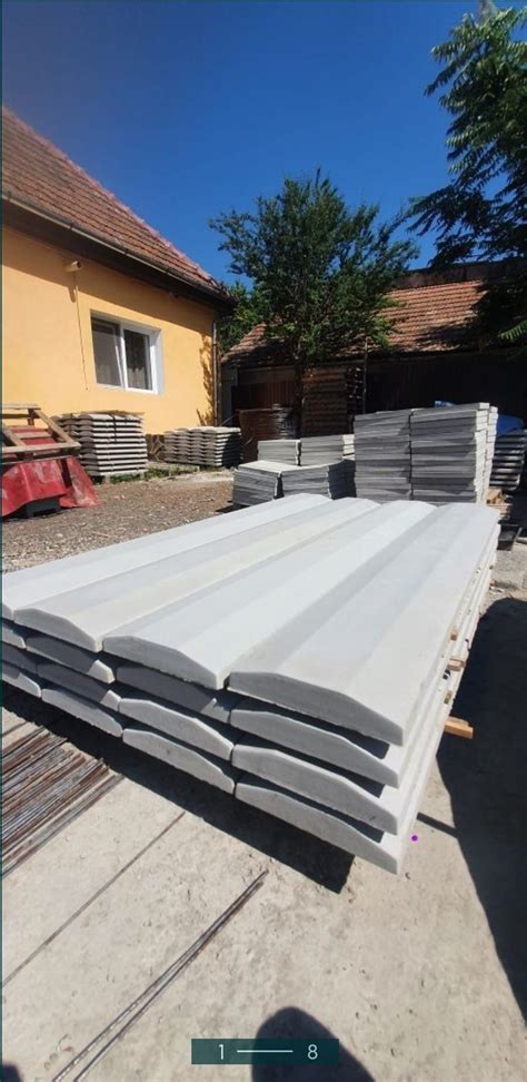 Placi De Gard I Stalpi Capace De Gard Prefabricate Din Beton Jucu