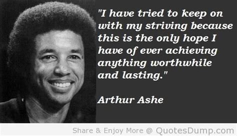 ARTHUR ASHE QUOTES image quotes at relatably.com