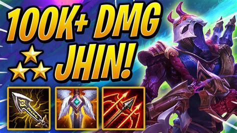 Star Jhin Damage Tft Guide Teamfight Tactics Set