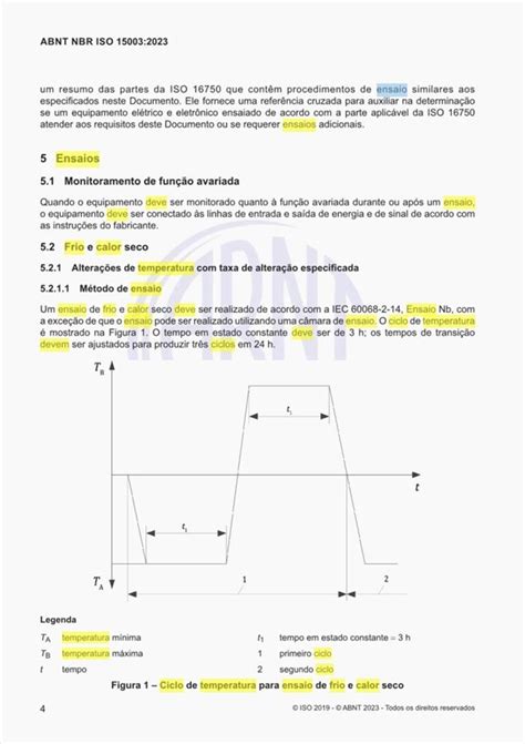 Target Normas De Temperatura Para Ensaio De Frio E Calor Seco