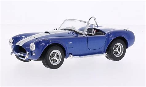 Shelby Cobra Sc A Os A Azul Blanco Welly