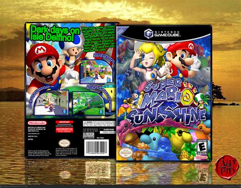 Viewing Full Size Super Mario Sunshine Box Cover