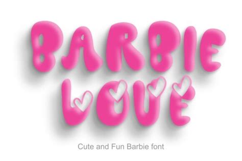 Barbie Love Font Free Font