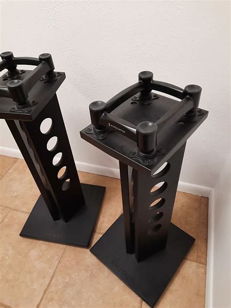 Argosy Spire I Studio Monitor Stands Black Reverb