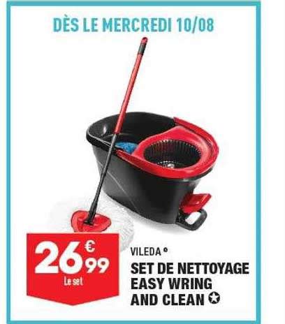 Promo Set De Nettoyage Easy Wring And Clean Vileda Chez Aldi