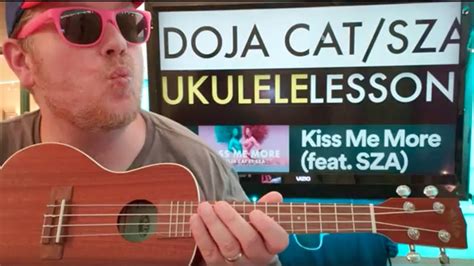 How To Play Kiss Me More Ukulele Doja Cat SZA Easy Ukulele Tutorial