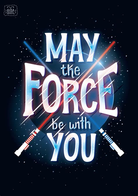 May The Force Be With You On Behance