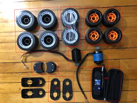 For Sale - [USA, NYC] Evolve parts for sale (Wheels, motors, remote