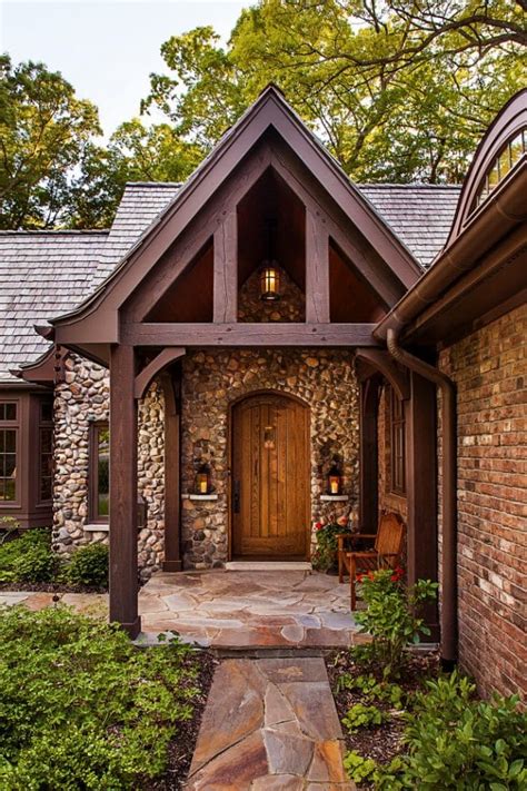 20 Embracing Rustic Entrance Designs You Wouldn't Be Able To Resist