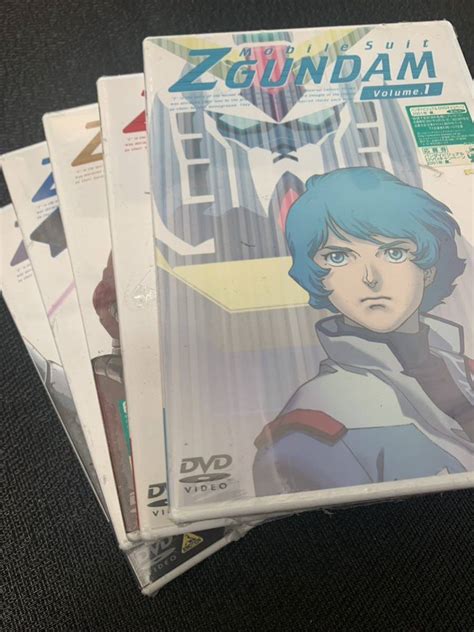 Yahoo オークション 未開封 当時モノ 機動戦士 Zガンダム Dvd 5本 V