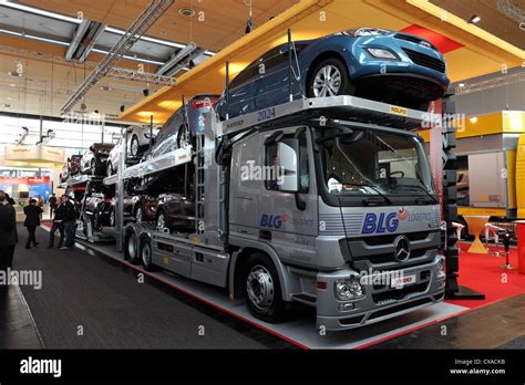 Mercedes Benz Actros Sirio Car Transporter Truck Stock Photo - Alamy