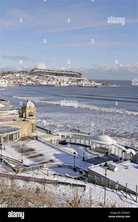 Spa Winter Scarborough Snow Hi Res Stock Photography And Images Alamy