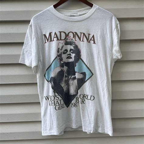 Vintage 1987 Madonna Tour T Shirt Grailed