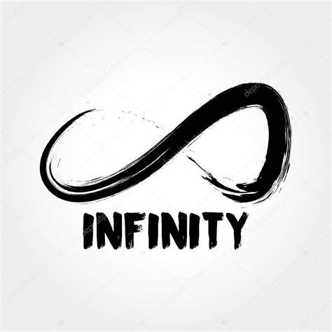 Vector Infinito Logo Símbolo De Infinito Concepto De Logo Dibujado