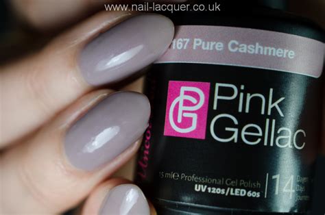 Pink Gellac Uncovered1 Collection Nail Lacquer Uk