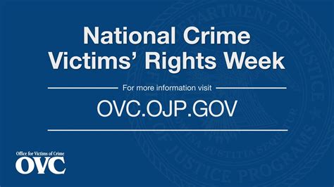 2021 National Crime Victims Rights Week Message From The OVC Director