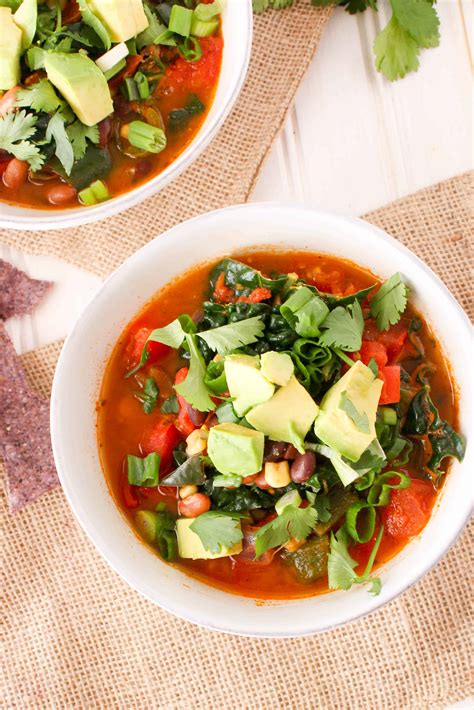 Taco Soup Healthy Plant Based Recipe Freezer Friendly Make Ahead